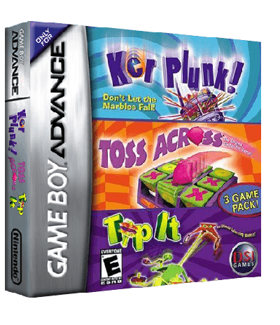 3 Game Pack! - Ker Plunk! + Toss Across + Tip It