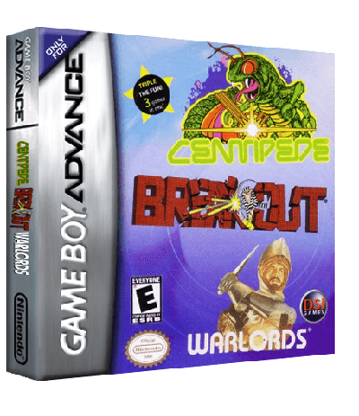 3 Games in One! - Breakout + Centipede + Warlords