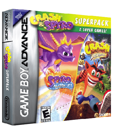 Crash & Spyro Superpack - Spyro - Season of Ice + Crash Bandicoot - The Huge Adventure