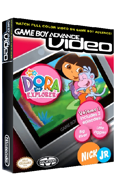 Game Boy Advance Video - Dora the Explorer - Volume 1