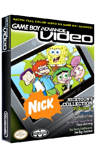 Game Boy Advance Video - Nicktoons Collection - Volume 1