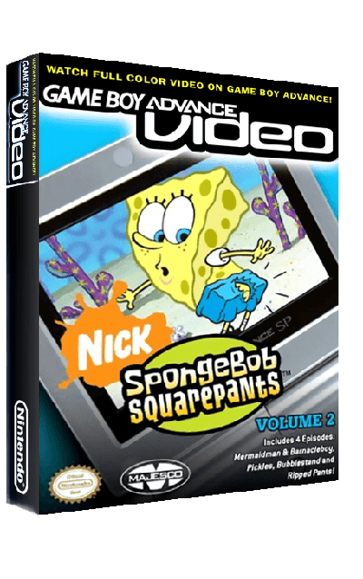 Game Boy Advance Video - SpongeBob SquarePants - Volume 2