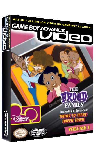 Game Boy Advance Video - The Proud Family - Volume 1