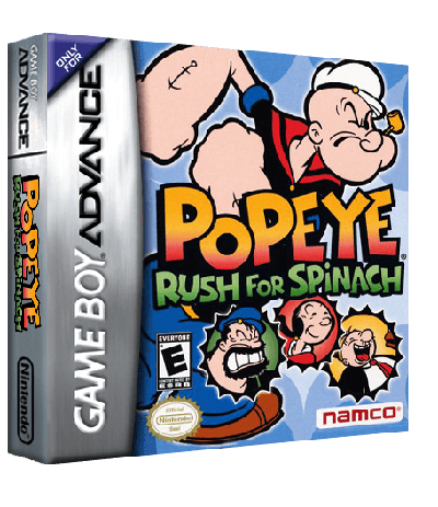 POPEYE - RUSH FOR SPINACH (USA, EUROPE) (EN,FR,DE,ES,IT)