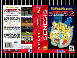 Streets of Rage 2 Simpsons Version Hack