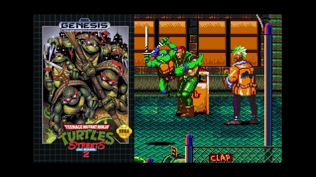 Streets Of Rage 2 TMNT Edition