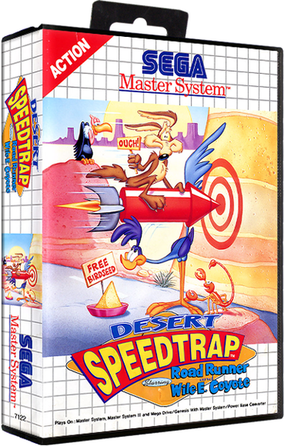Desert Speedtrap Starring Road Runner and Wile E. Coyote