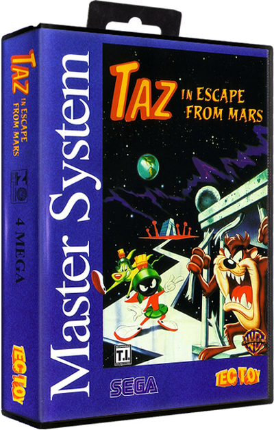 Taz in Escape from Mars