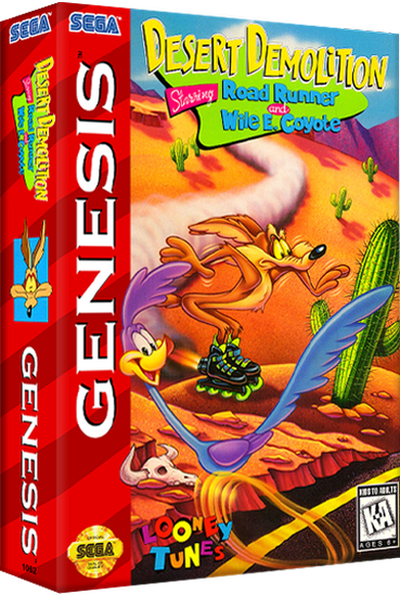 Desert Demolition Starring Road Runner and Wile E. Coyote