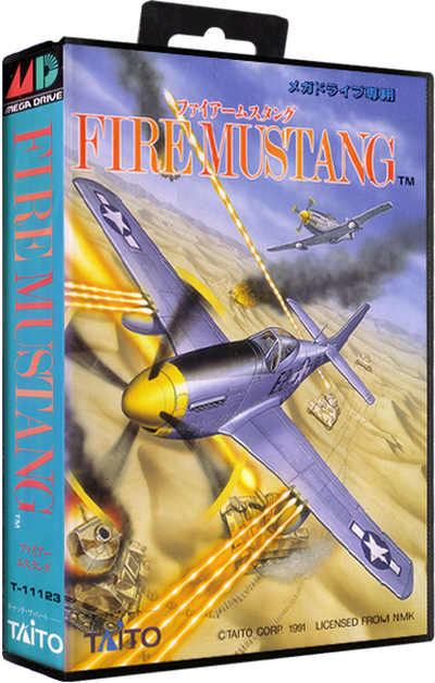 Fire Mustang