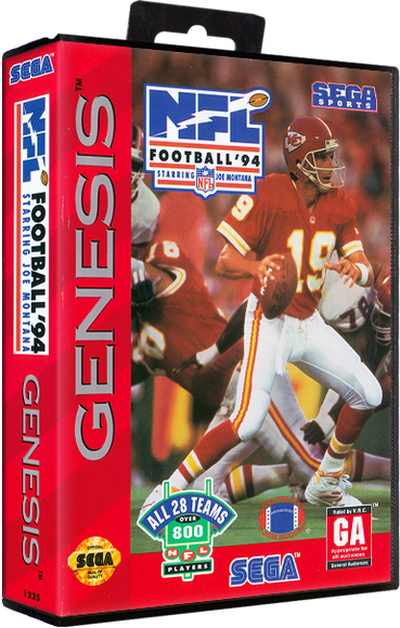 NFL Football '94 Starring Joe Montana