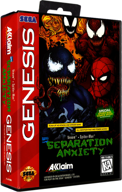 SPIDER-MAN AND VENOM - SEPARATION ANXIETY (USA, EUROPE)