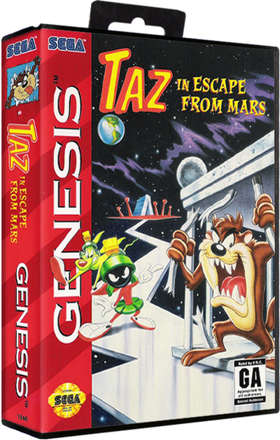 Taz in Escape from Mars