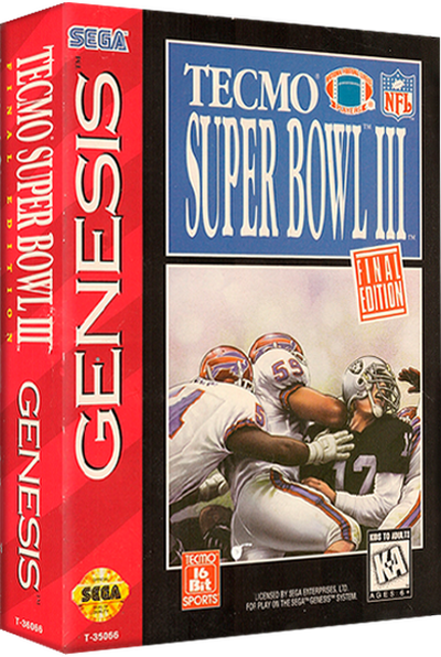 Tecmo Super Bowl III - Final Edition