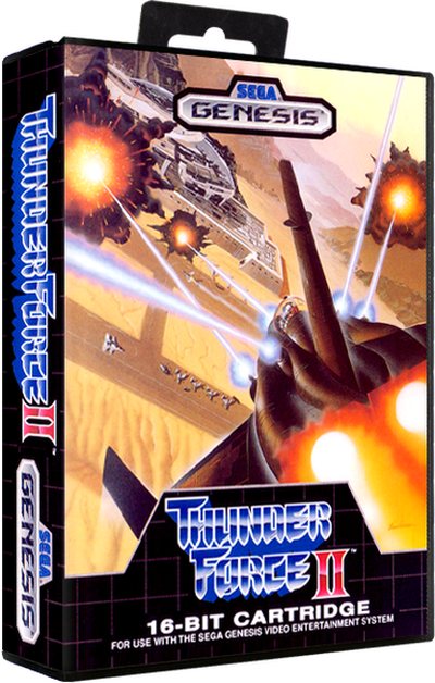 THUNDER FORCE II (USA, EUROPE)