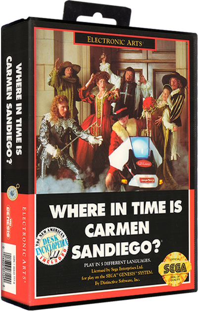 WHERE IN TIME IS CARMEN SANDIEGO (USA, EUROPE)
