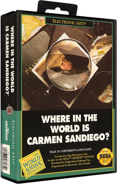 WHERE IN THE WORLD IS CARMEN SANDIEGO (USA, EUROPE)