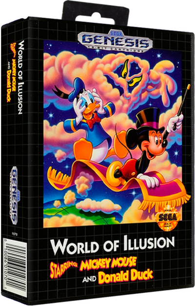 WORLD OF ILLUSION STARRING MICKEY MOUSE AND DONALD DUCK (USA, KOREA)
