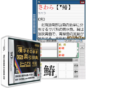 Kanji Sonomama - DS Rakubiki Jiten
