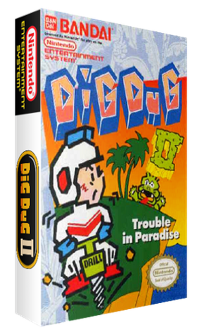 Dig Dug II - Trouble in Paradise