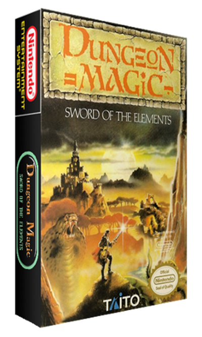 Dungeon Magic - Sword of the Elements