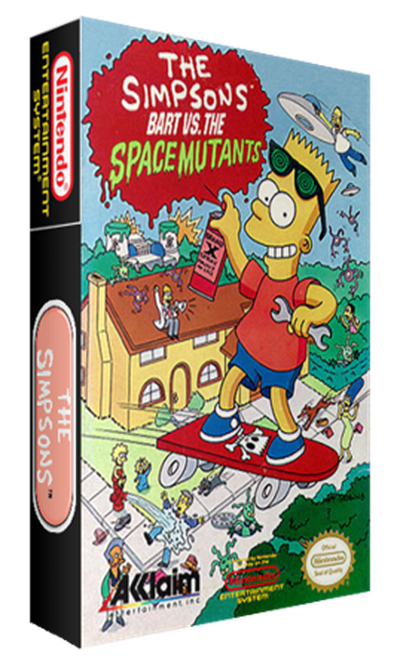 Simpsons, The - Bart vs. the Space Mutants (USA) (Rev A)