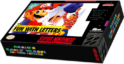 Mario's Early Years! - Fun with Letters
