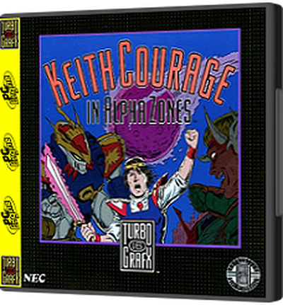 Keith Courage in Alpha Zones