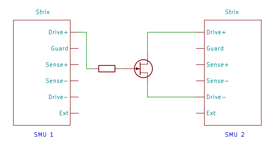 JFET connection diagram