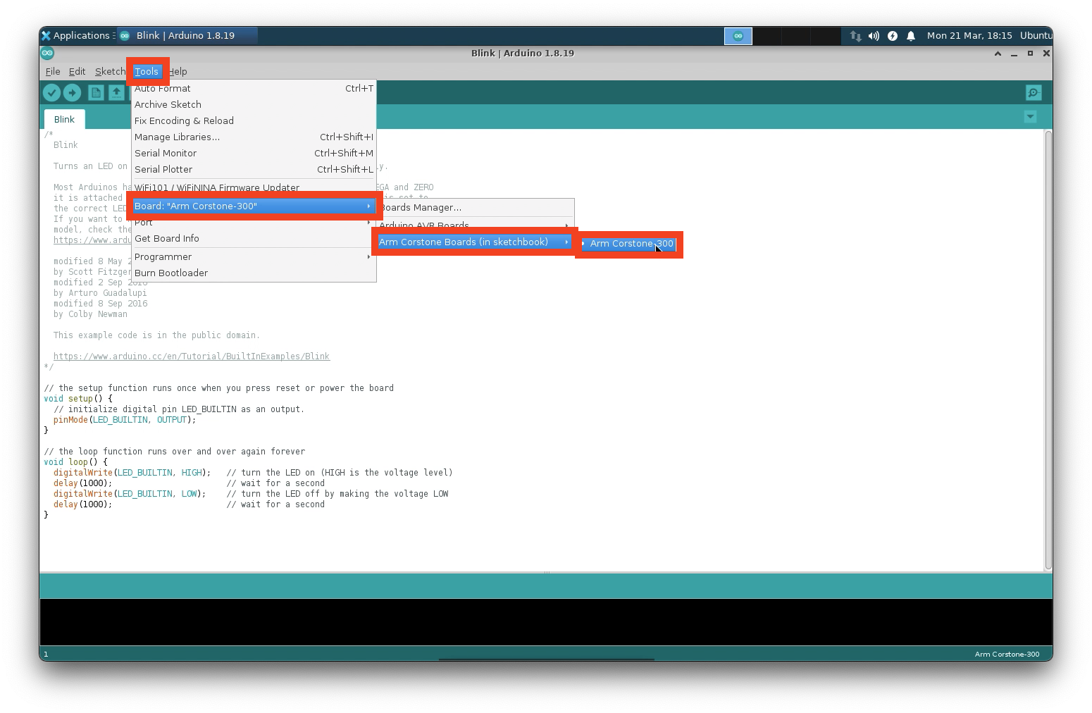 Arduino-IDE-Select-Board