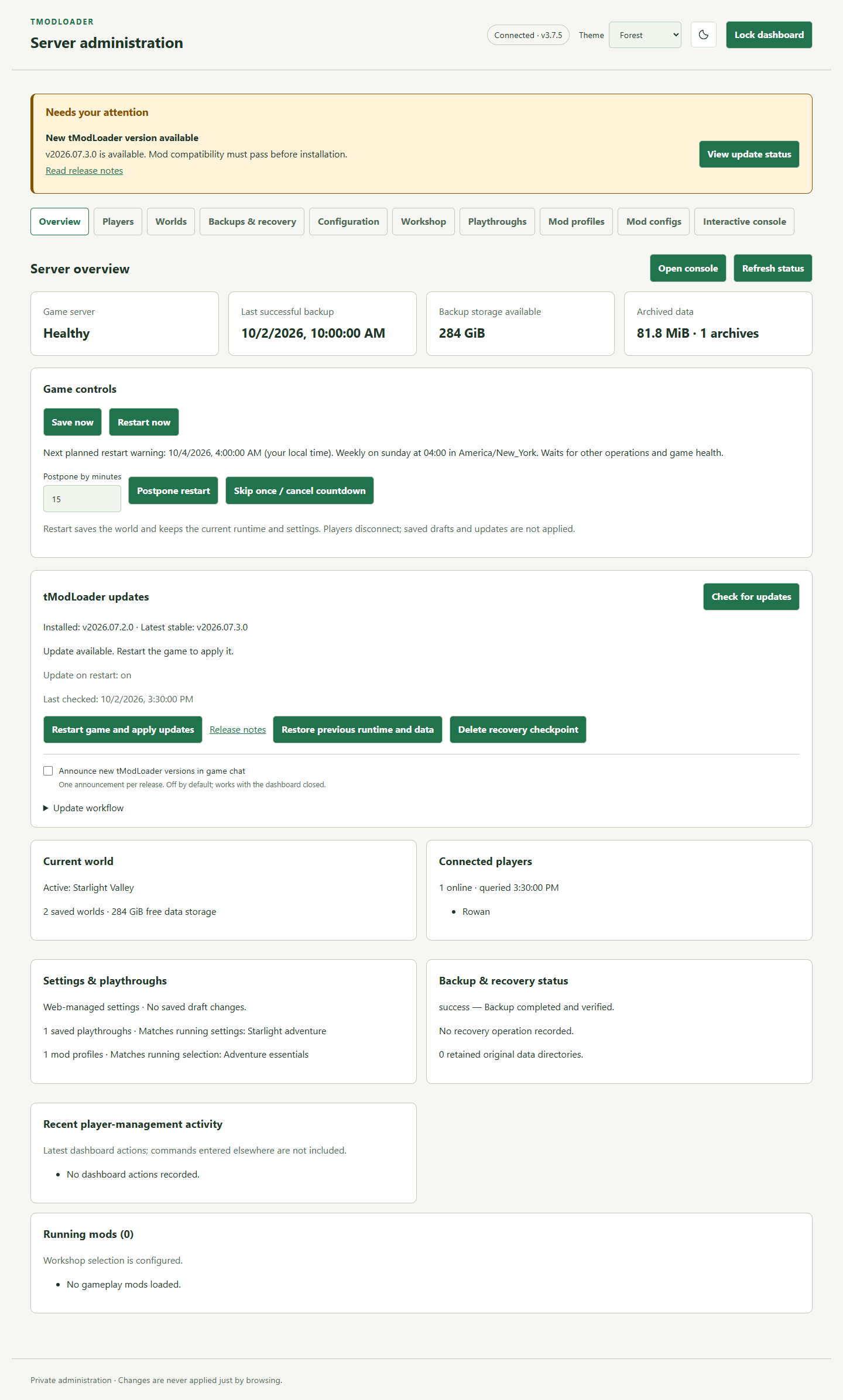 tModLoader-Web-Managed-Server image 14