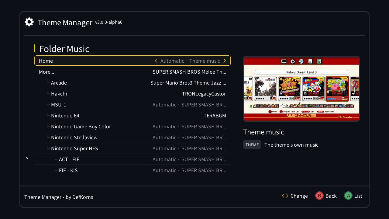 Assign Music to Folder