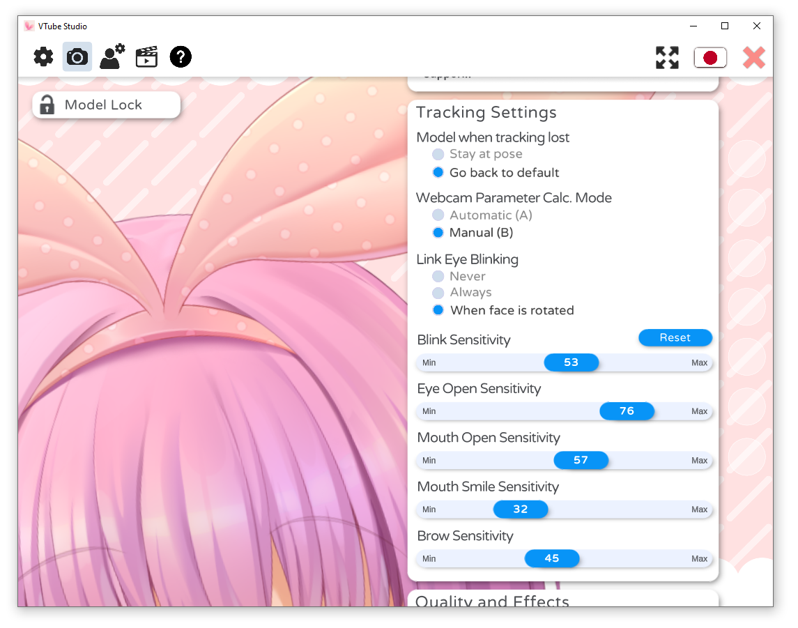VTube Studio Settings DenchiSoft VTubeStudio Wiki GitHub