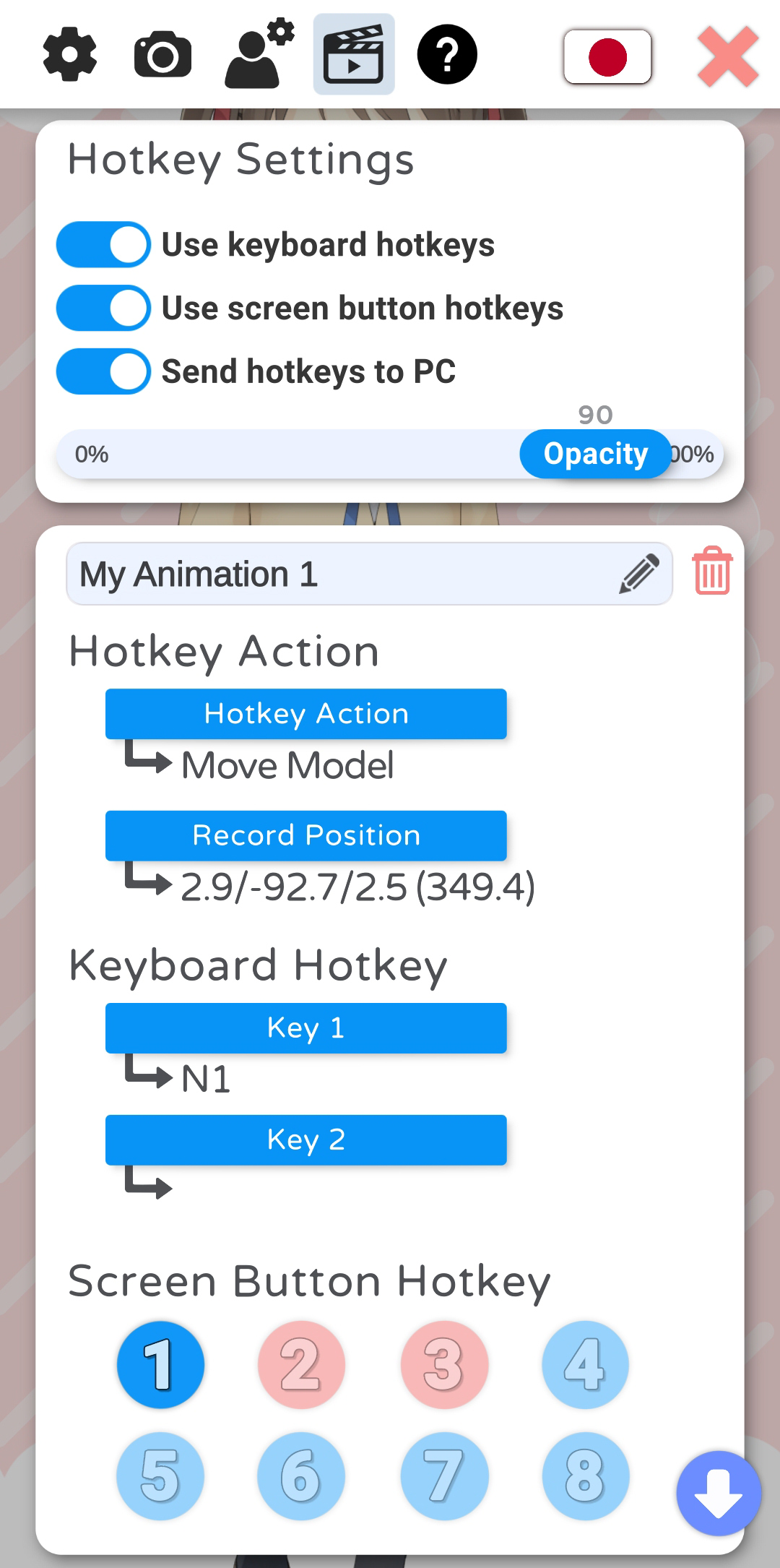 VTS Model Settings DenchiSoft VTubeStudio Wiki GitHub