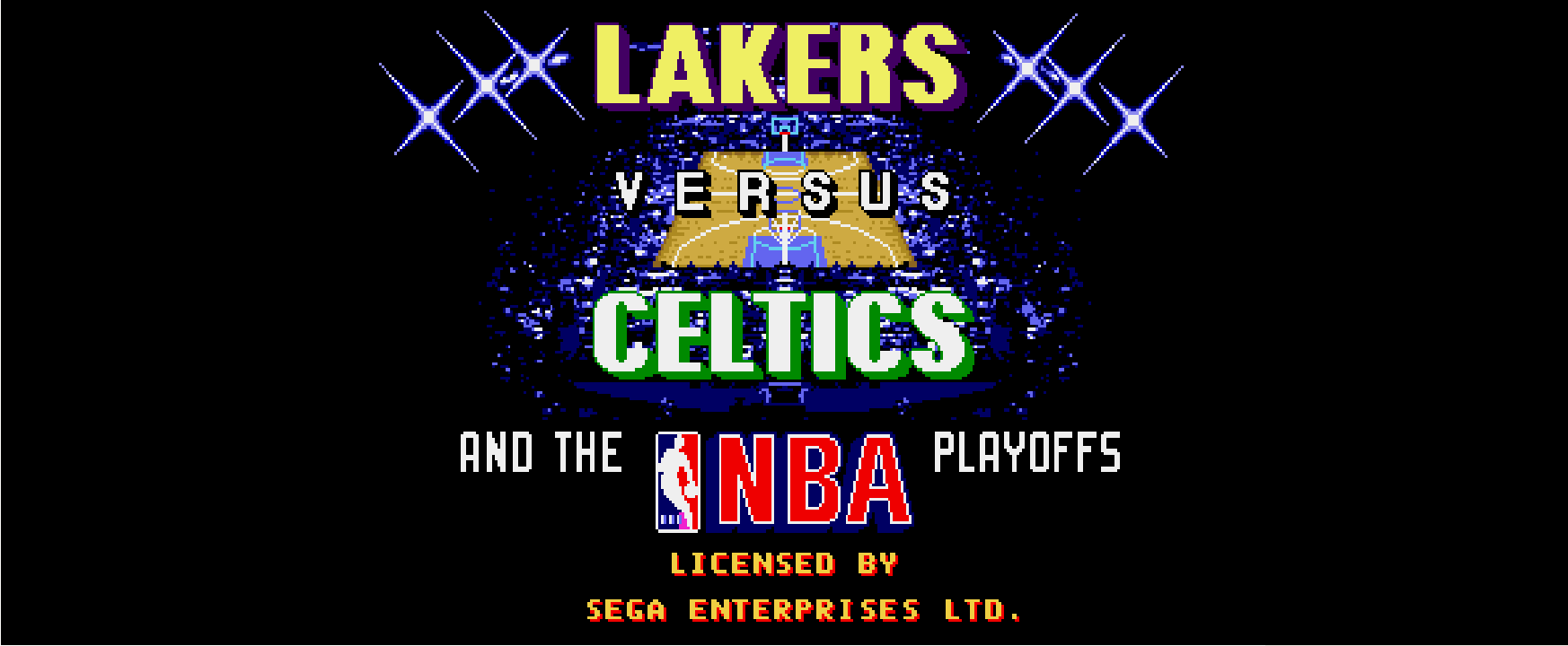 Genesis title screen