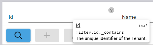 Field-level help tooltip