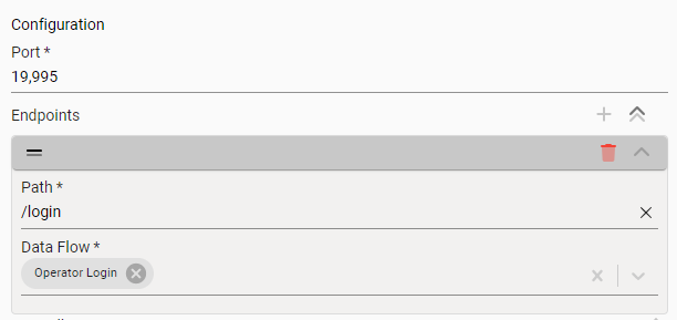HTTP relay endpoint configuration