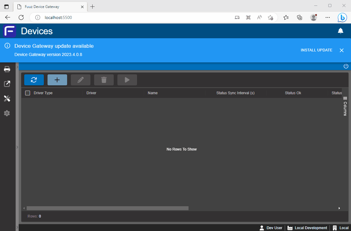 Users can install updates from the notification bar