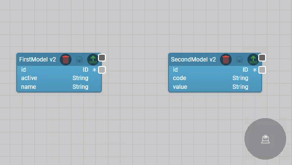 Linking data models to create relationships