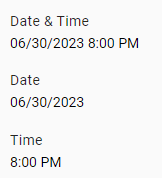 Time Zone unset, using browser time