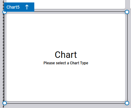 The Chart element as it displays in a screen