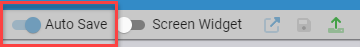Auto-save toggle