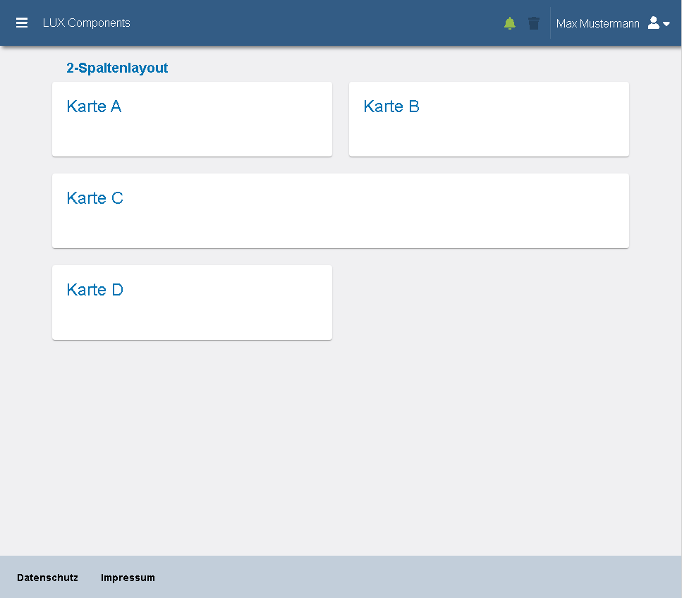 Beispielbild 2-Spaltenlayout