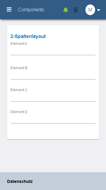 Beispielbild 2-Spaltenlayout