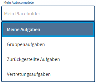 Beispielbild LUX-Autocomplete