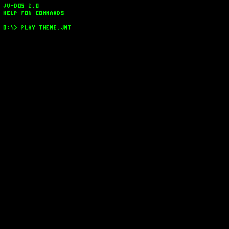 PLAY THEME.JMT active command