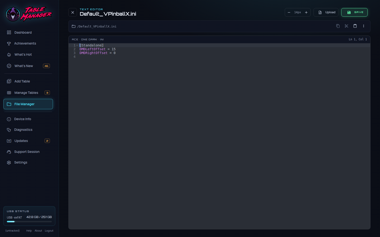 global ini editor