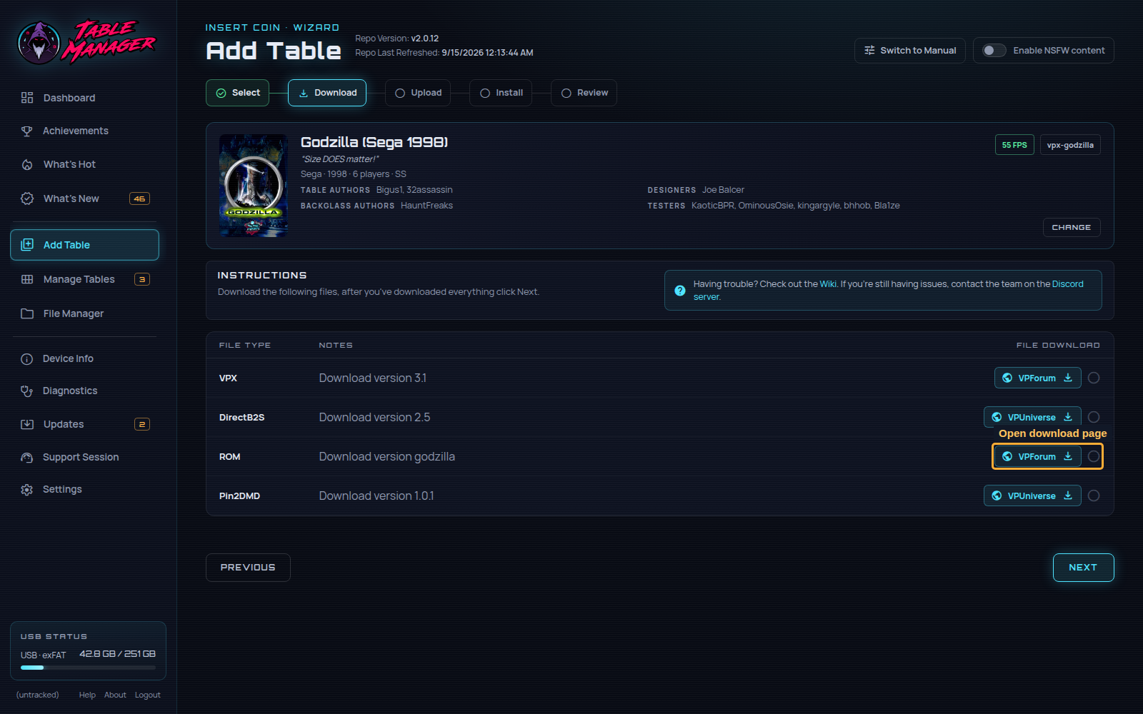 godzilla download rom