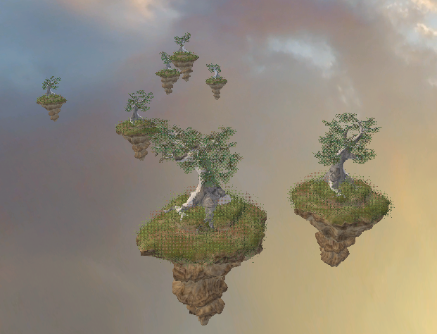 Some instanced trees