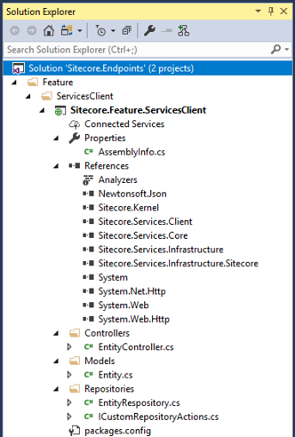 Sitecore ServiesClient